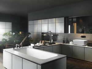 Karol Модульный модульный угловой шкаф для ванной комнаты Urban chic