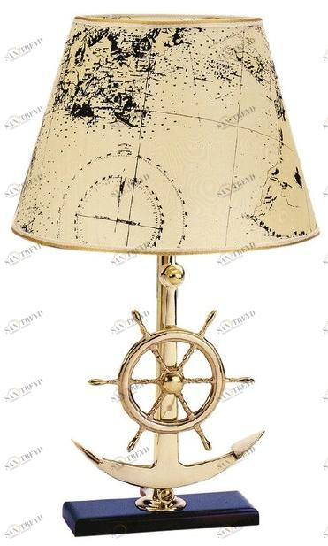 Caroti Настольная лампа из латуни с фиксированным кронштейном Atlante 3012