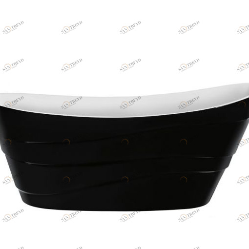 Ванна акриловая отдельностоящая Black Agate Lagard ALYA lgd-alya-ba