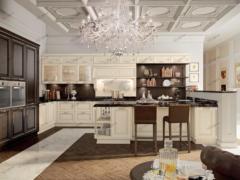 Cucine Lube Кухня с полуостровом Pantheon sun-id-1410064
