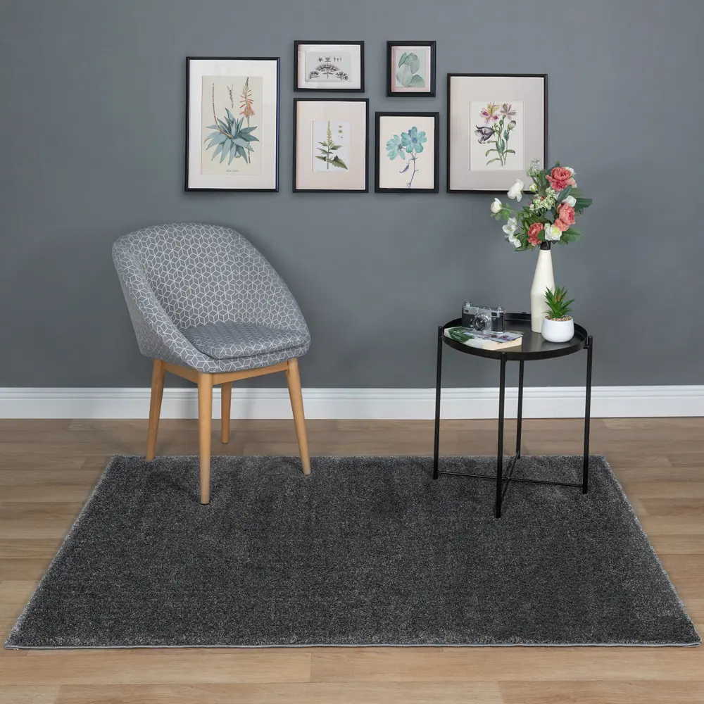 Ковёр полипропилен Toscana 1M 140x200 см, цвет тёмно-серый 82396400 STLM-2023244 Tarkett  - Вид №4