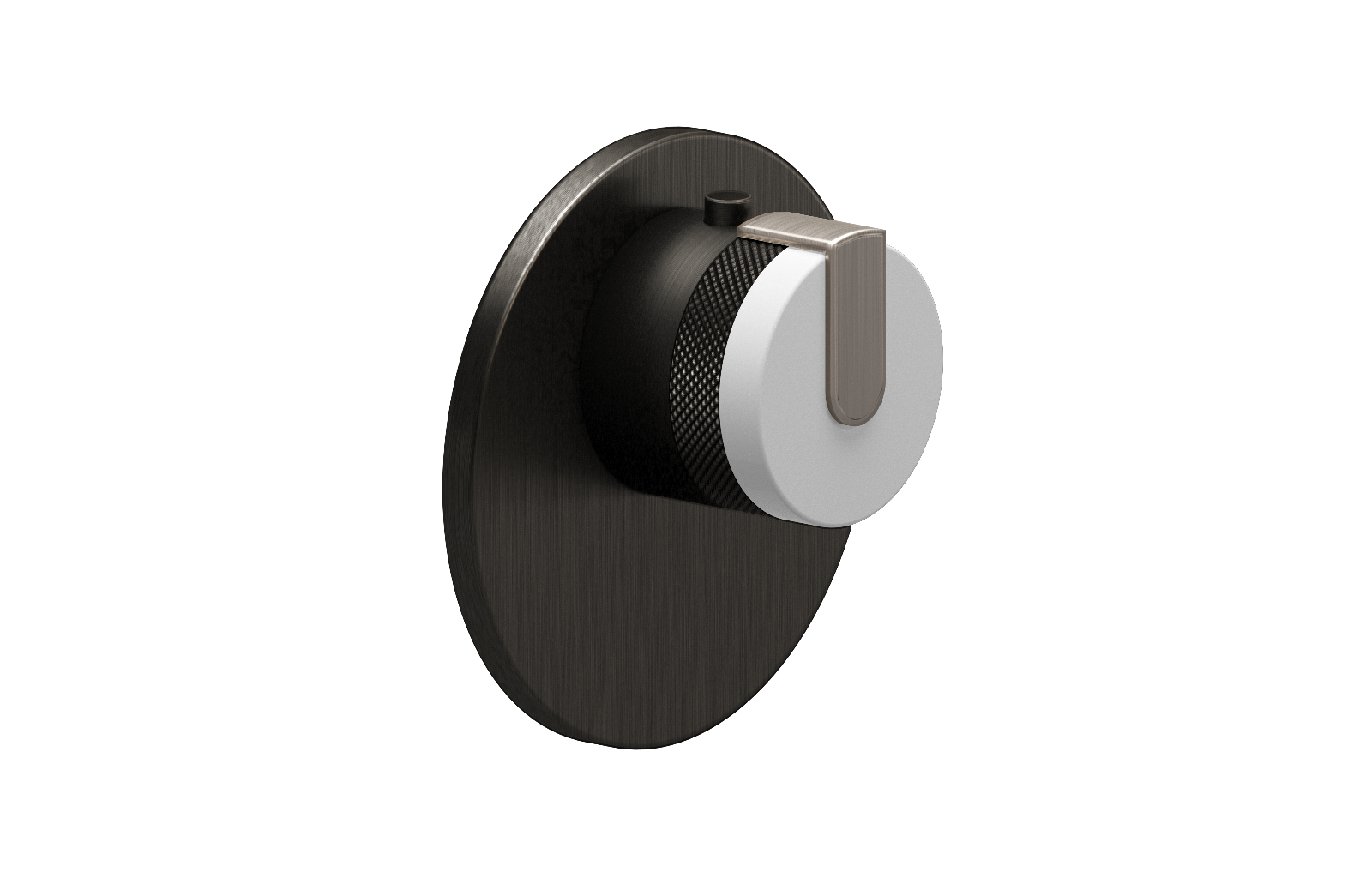 E-8027-R1WTE-L1BNi-BOX-T Термостатический переключатель 3/4-Внешняя часть GRAFF MOD+