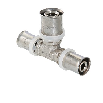 VTm.231.N.322032 Пресс-фитинг – тройник Valtec 32 х 20 х 32 мм 