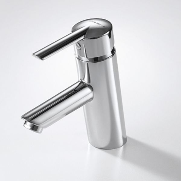 Cмеситель для ванной комнаты на раковину низкий VARUNA F1134187CP bravat  - Вид №1