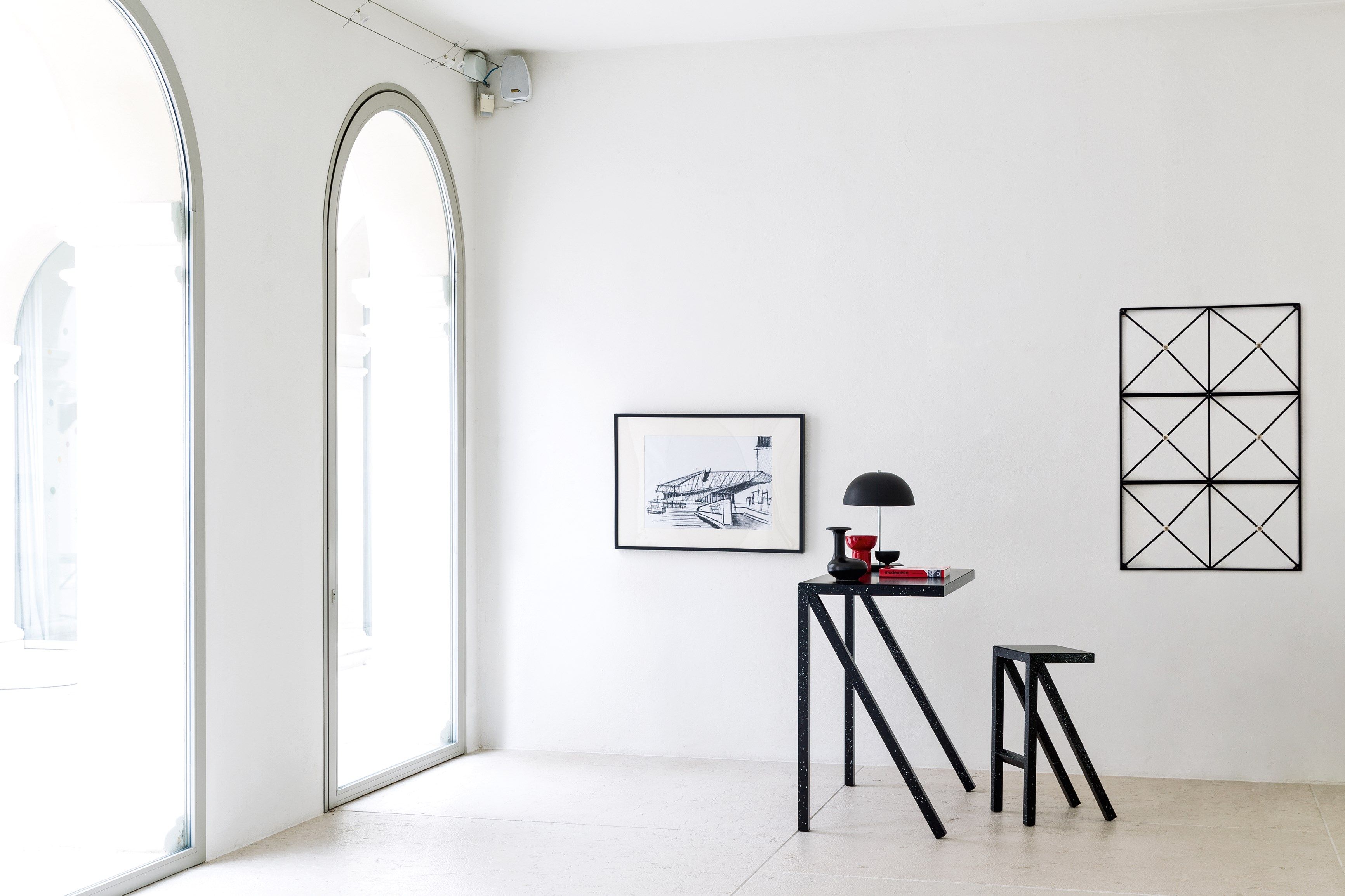 Высокий алюминиевый стул с подставкой для ног Magis Bureaurama ARCH-00109575 - Вид №2