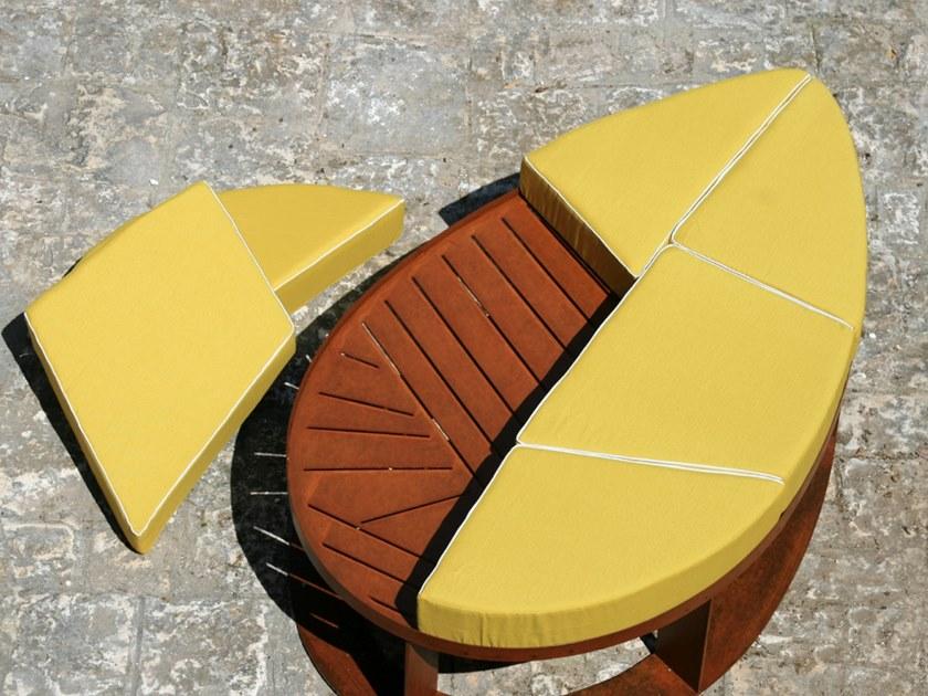 TrackDesign Садовый пуф Corten ™ Lila Dp0303000  - Вид №3