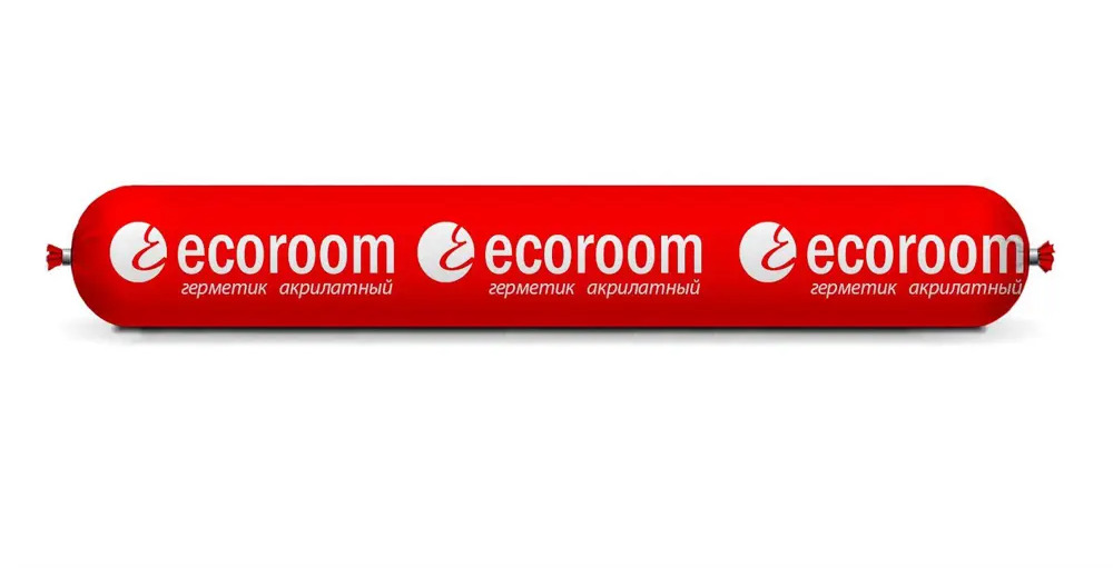 90330530 Герметик акриловый Ecoroom as-14 пароизоляционный белый 600 мл STLM-0187484