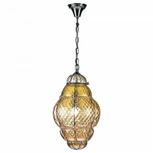 Подвесной светильник Arte Lamp Venezia ASP-AB ARTE LAMP ДИЗАЙНЕРСКИЕ, VENEZIA BRONZE 070819 Золото;прозрачный