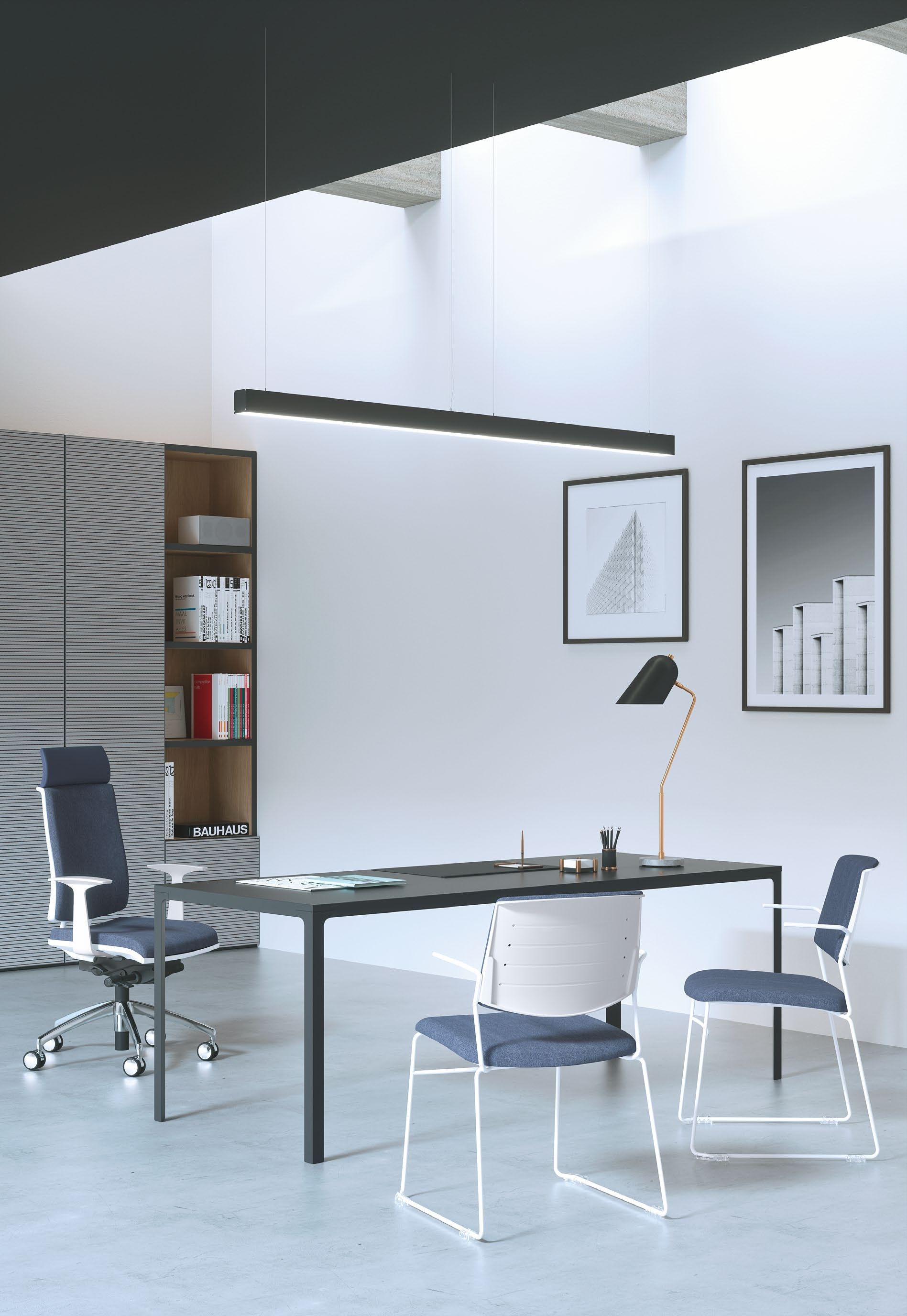 Штабелируемый пластиковый стул с подлокотниками Ares Line Zero9 ARCH-00142145 - Вид №1