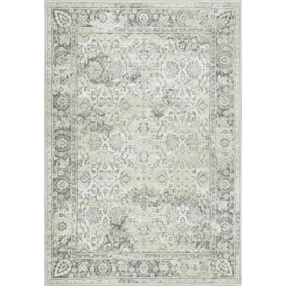 Ковер полиэстер Fresco 69011/6555 200х290 см цвет серый 85305592 STLM-2080873 RAGOLLE 
