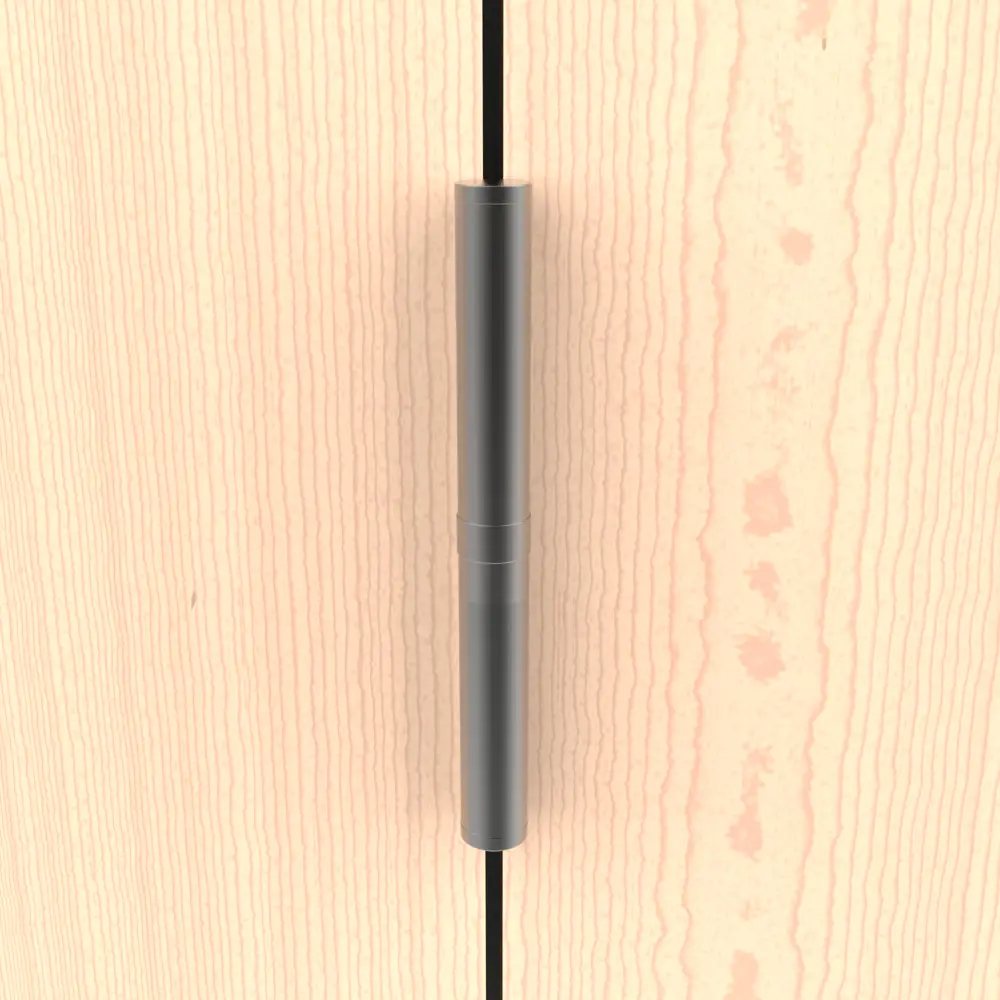 83863763 Петля дверная разъемная левая S100413-GR/BL, 100x75 мм сталь цвет чёрный STLM-0045141 Santreyd  - Вид №6