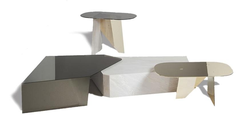 Paolo Castelli Низкий стол из цветного стекла sun-id-1445915 - Вид №2