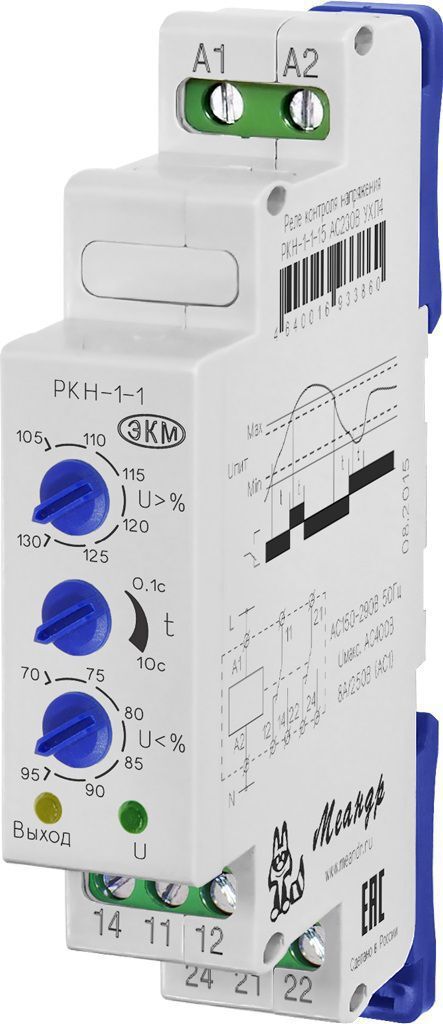 82810996 Реле контроля однофазного напряжения РКН-1-1-15 STLM-0036482 Santreyd