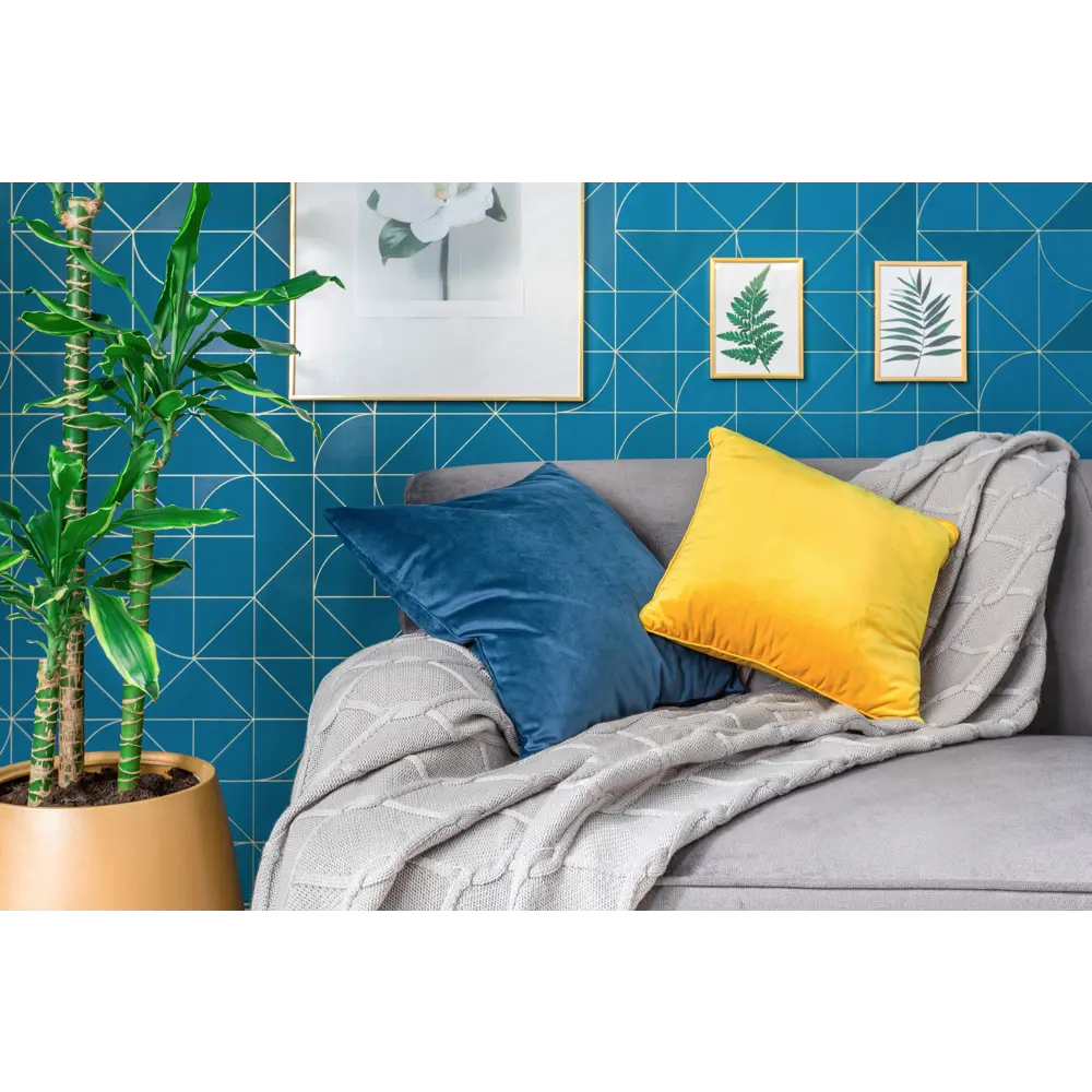 Обои флизелиновые Grandecolife Grand Hotel зелёные 0.53 м GV3002 STLM-2031154 - Вид №6