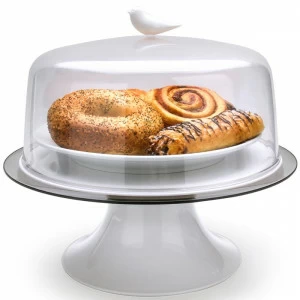 Тортовница белая Sparrow QUALY  00-3869536 Белый