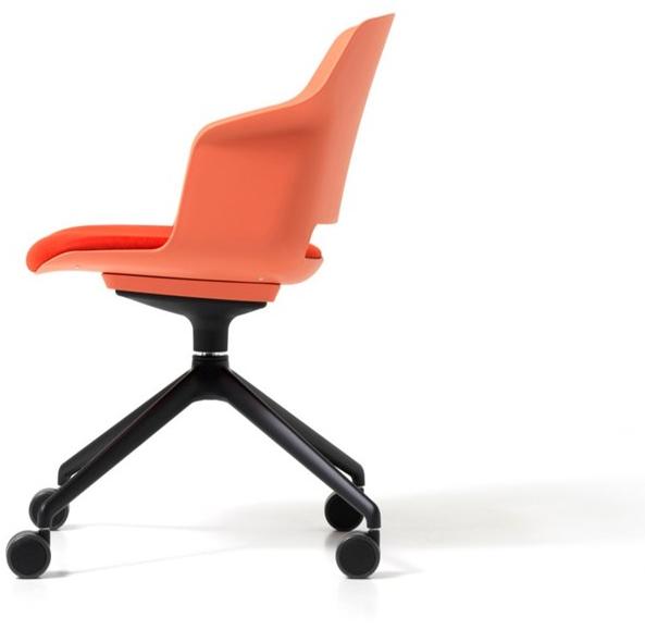 Diemme Офисный стул из полипропилена с 4-мя спицами и подлокотниками Clop sun-id-1397782 - Вид №2