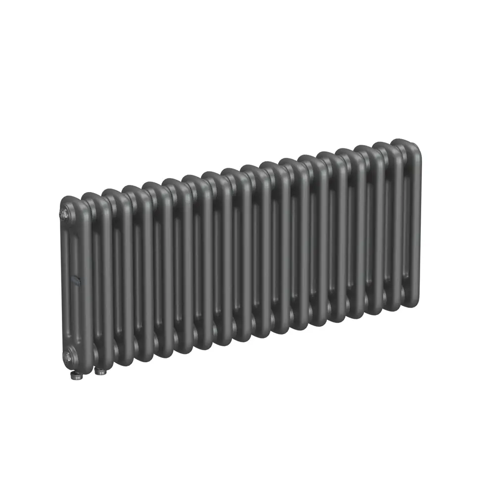 Радиатор трубчатый Rifar Tubog TUB 3037-18TI DV1 300/107 18 секций нижнее подключение сталь серый STLM-2018739