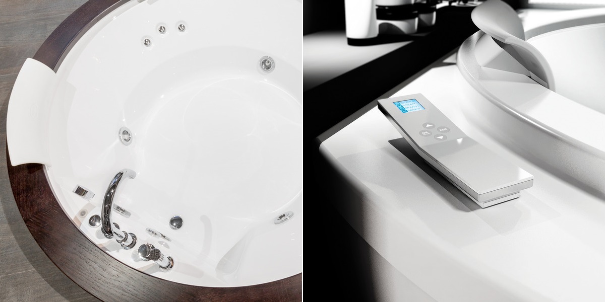 Ванна встроенная с гидромассажем "TOP AQS" Nova 9Q43-542 Jacuzzi 9Q43542 - Вид №3