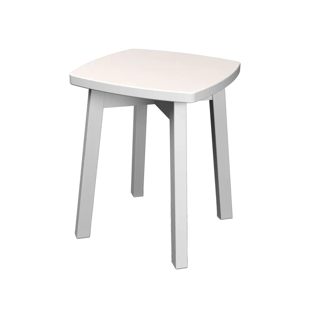 Каркас для табурета Гавр Delinia 33x33x41.5 см 42 см дерево цвет белый STLM-2063073 - Вид №3