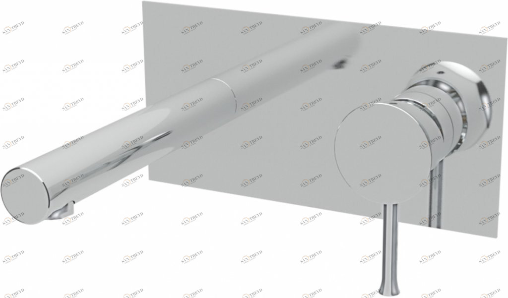 Встраиваемый смеситель на раковину Cezares POSITANO-BLS2-01-W0