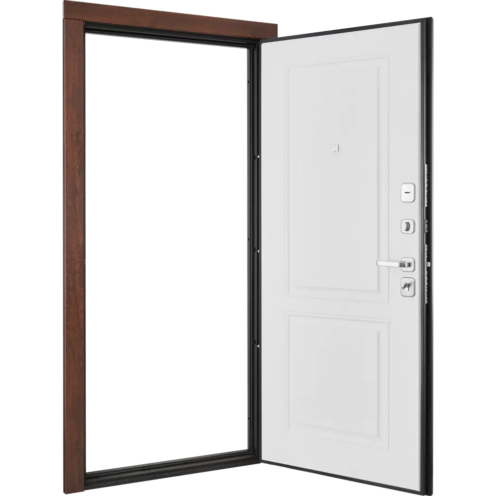 Дверь входная металлическая Мельбурн 86x201 см правая белая BELWOODDOORS STLM-2199674 - Вид №7