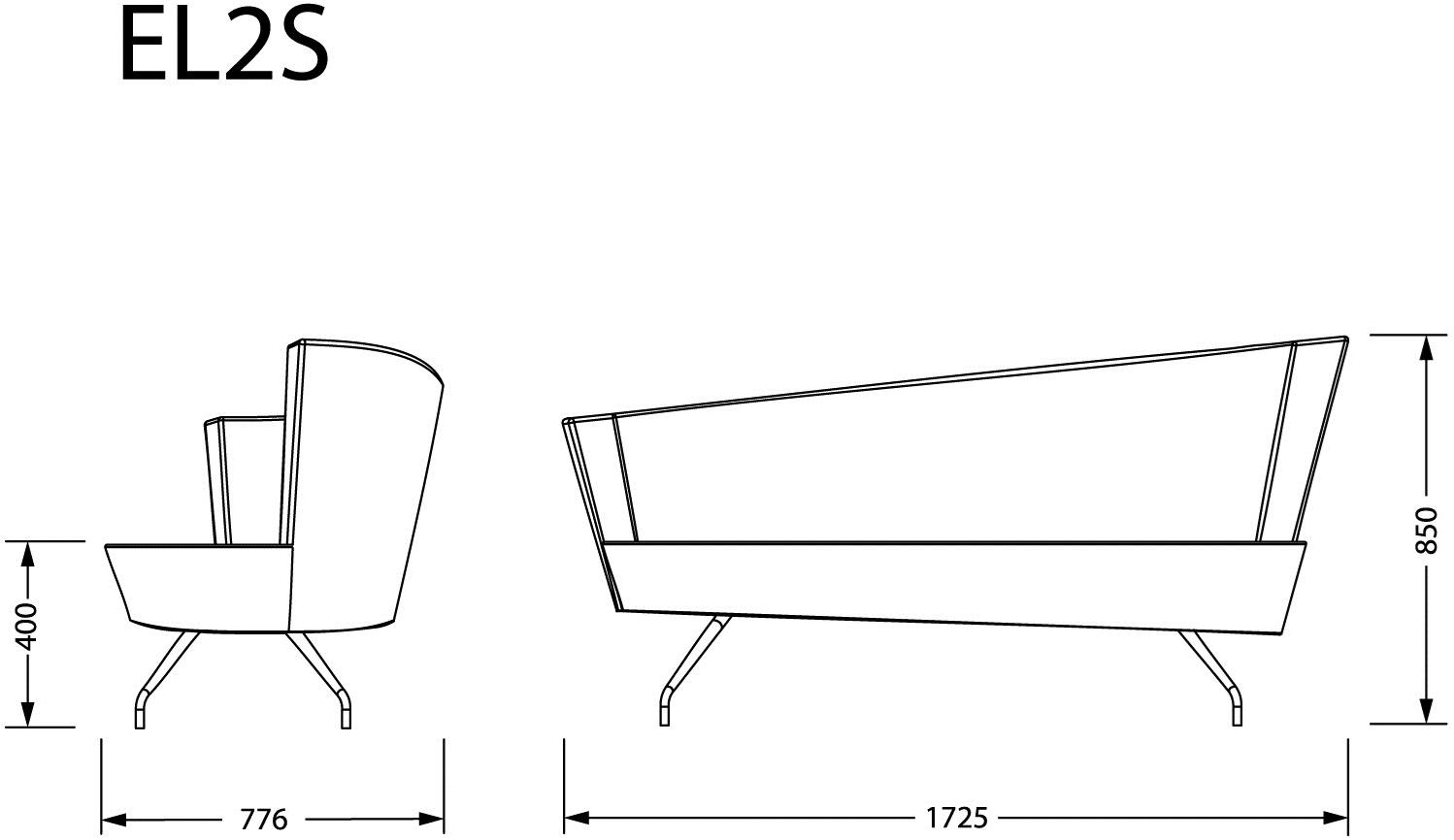 TALIN Диван из ткани Elipse sun-id-1348334 - Вид №4
