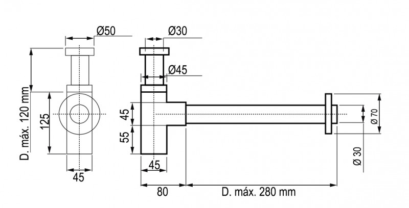 SFR Круглый сифон Plumbing Martí 1921 Marti 1921  - Вид №25