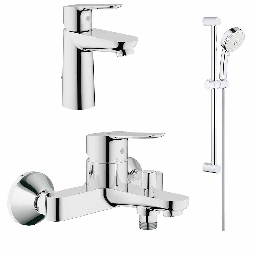 Готовый комплект для ванной комнаты GROHE BauEdge (NB0004-2)