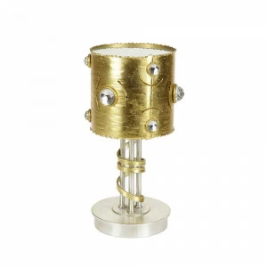 Настольная лампа 6517/L1 V1679 от MM Lampadari MM LAMPADARI ИНТЕРЬЕРНЫЕ 244476 Золото;прозрачный