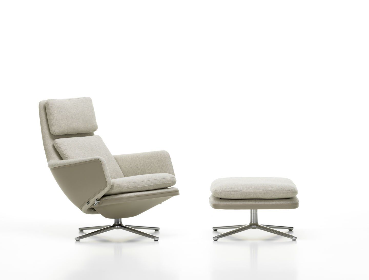 Тканевая мягкая спицевая подставка для ног VITRA Grand Relax ARCH-00011553 - Вид №4