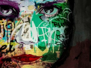 MOMENTI Авторский художественный принт Crazy home paintings Cff-003