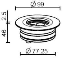 Brillamenti Светодиодный лестничный светильник для улицы Regolo / loto sun-id-1409042 - Вид №7