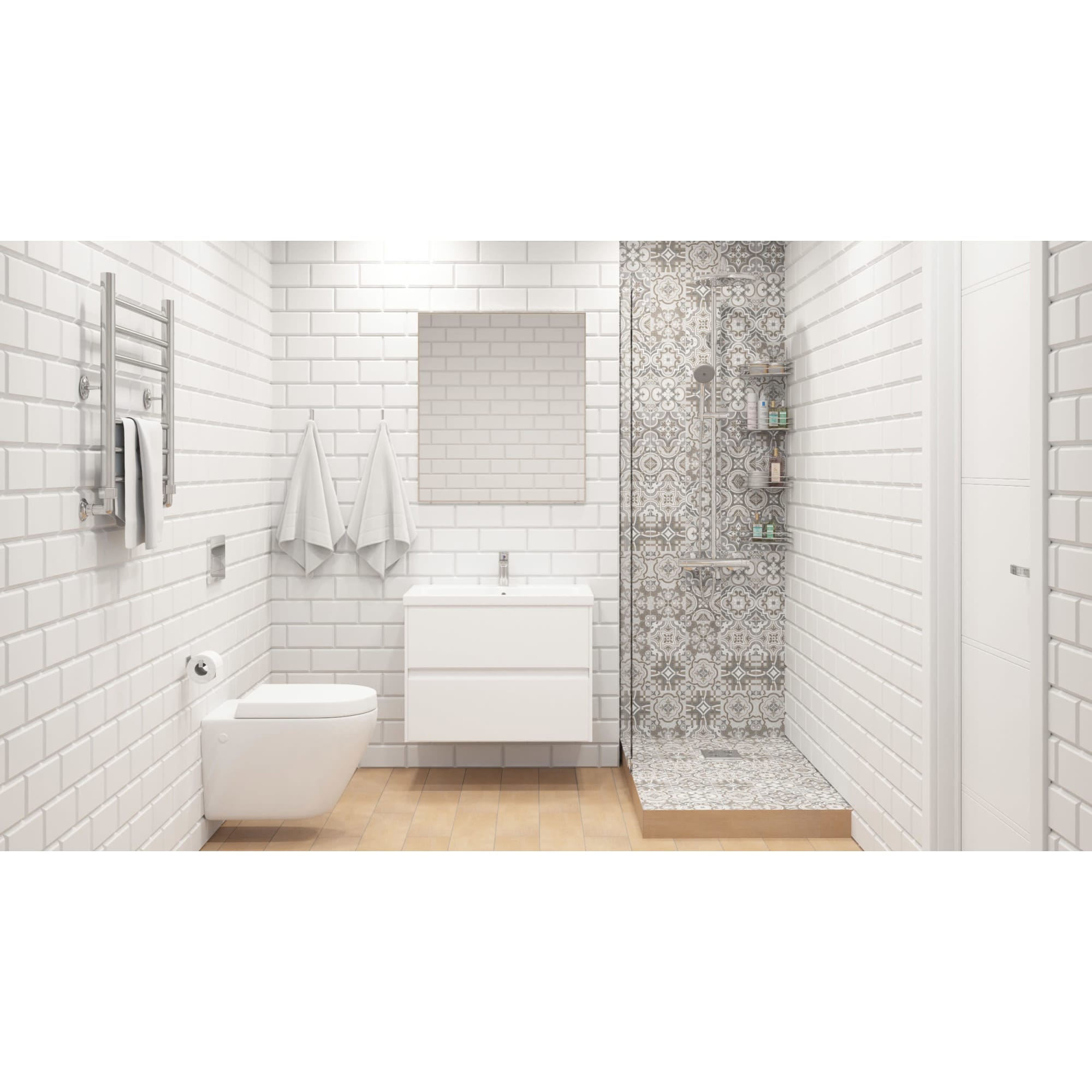 11836284 Зеркало О61 без полки 60 см Santreyd  - Вид №4