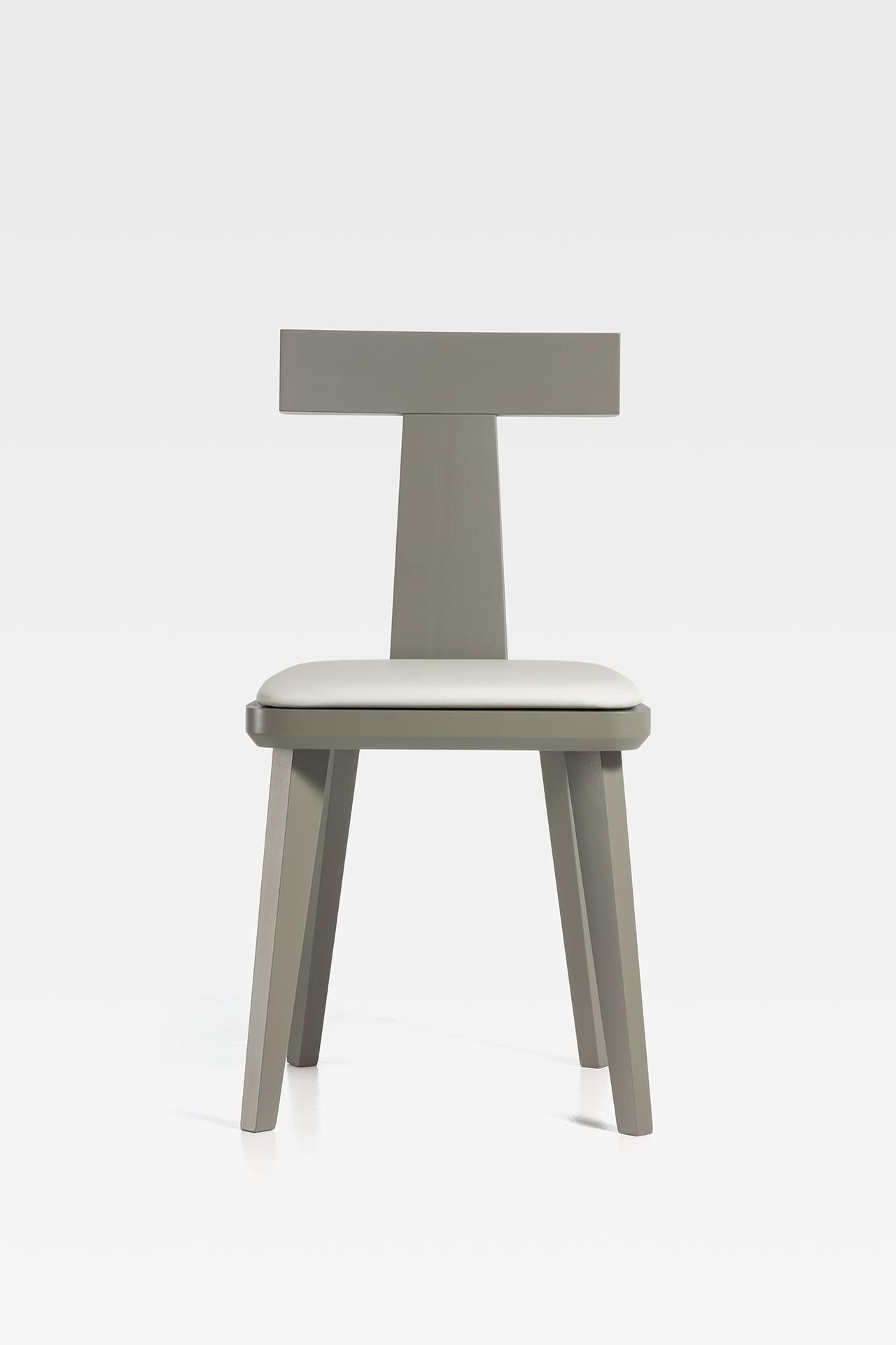 Деревянный стул с мягким сиденьем SIPA T Coffee ARCH-00042585 - Вид №13