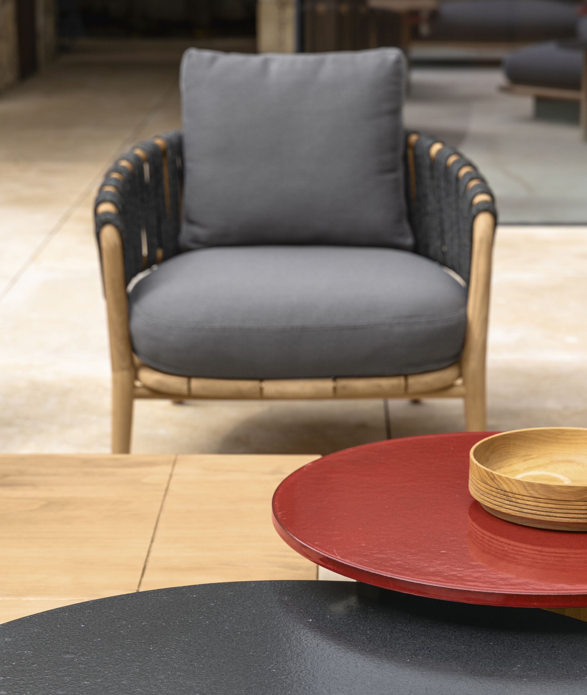 Садовое кресло из тикового дерева с подлокотниками Talenti Venice ARCH-00051379 - Вид №2