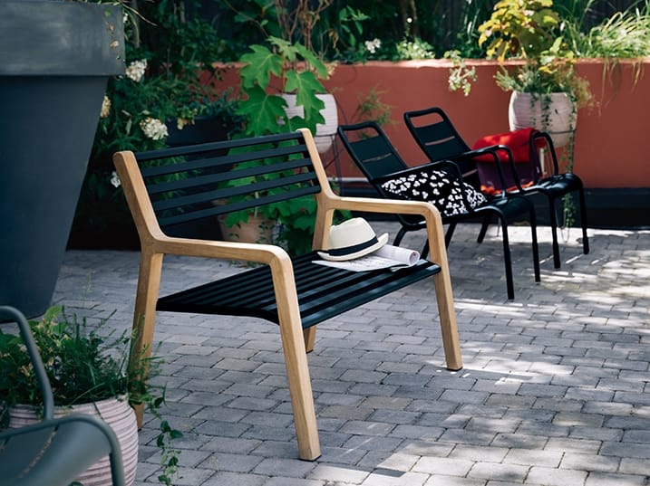 Садовая скамейка с подлокотниками и спинкой Fermob Somerset ARCH-00039219 - Вид №1