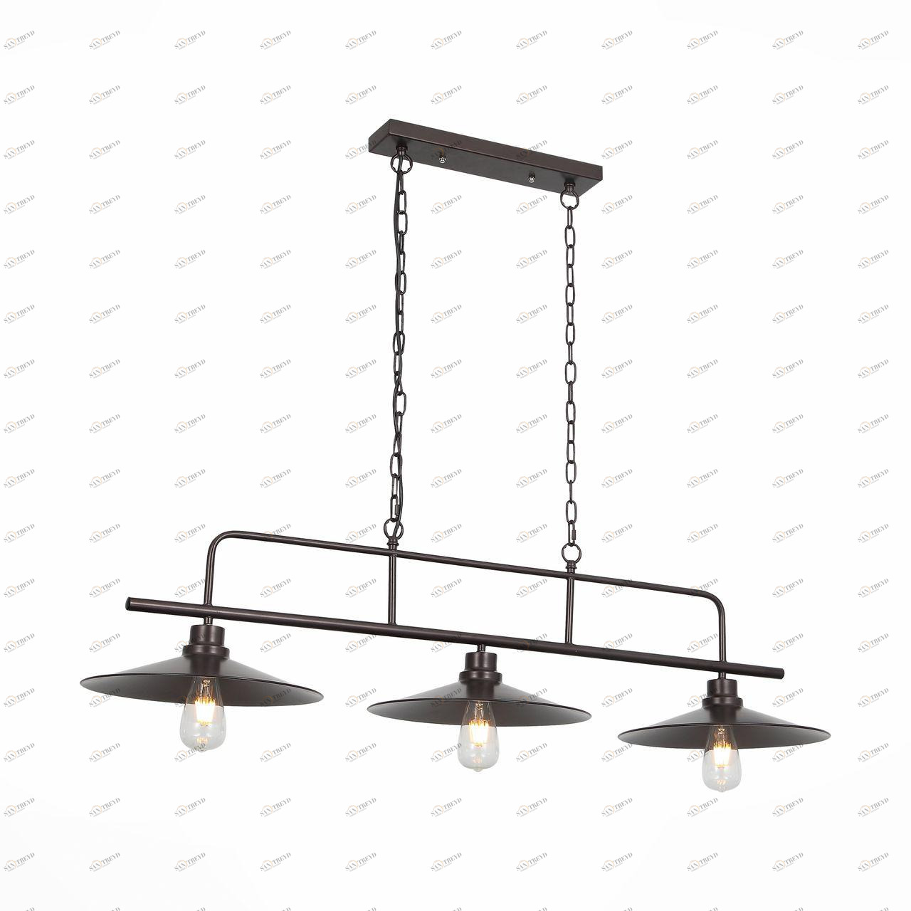 Подвесная люстра ST Luce Sсarno SL265.403.03 ST LUCE ДИЗАЙНЕРСКИЕ, SСARNO 108707 Коричневый 