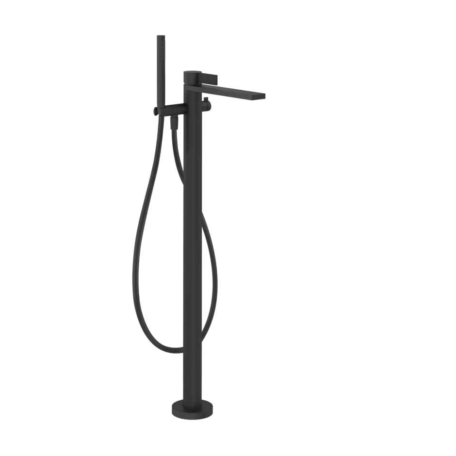 Смеситель для ванны 73628 299 Gessi Inverso МАТОВО-ЧЕРНЫЙ 73628299