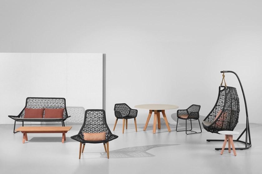 Kettal 2-местный садовый диван из синтетического волокна Maia #65500 - Вид №1