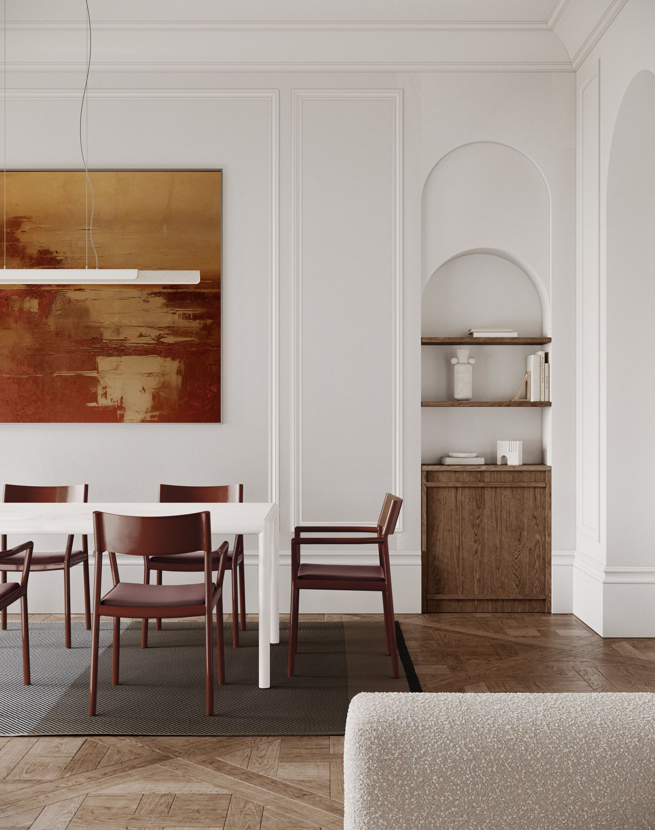 Прямоугольный алюминиевый стол Kettal Passage ARCH-00143483 - Вид №1