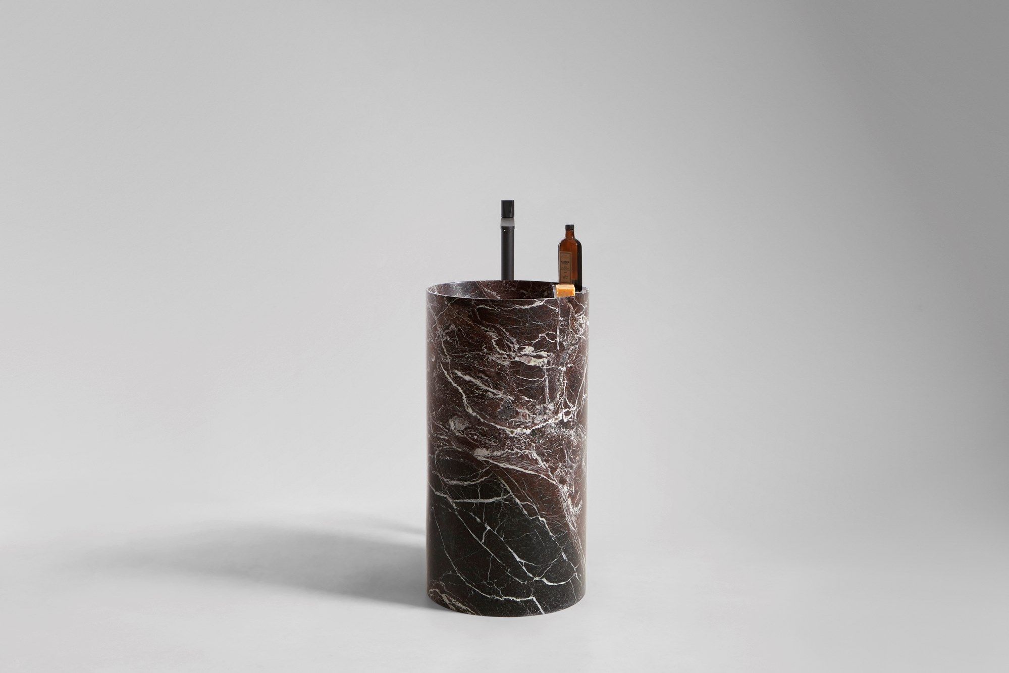 Круглый умывальник из красного мрамора Levanto Antoniolupi SIMPLO85 ARCH-00092857 - Вид №9