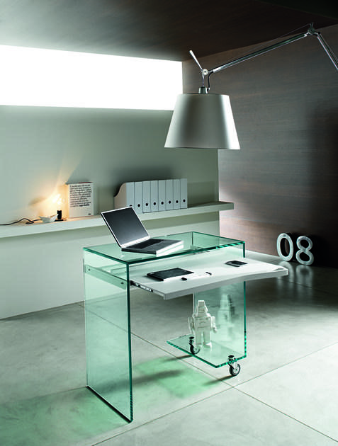 Tonelli Design Стеклянный стол для ПК sun-id-1458615 - Вид №1