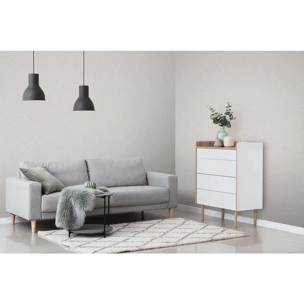 Обои бумажные Renowa Кантри серые 0.53 м 79026 STLM-2119795 - Вид №4