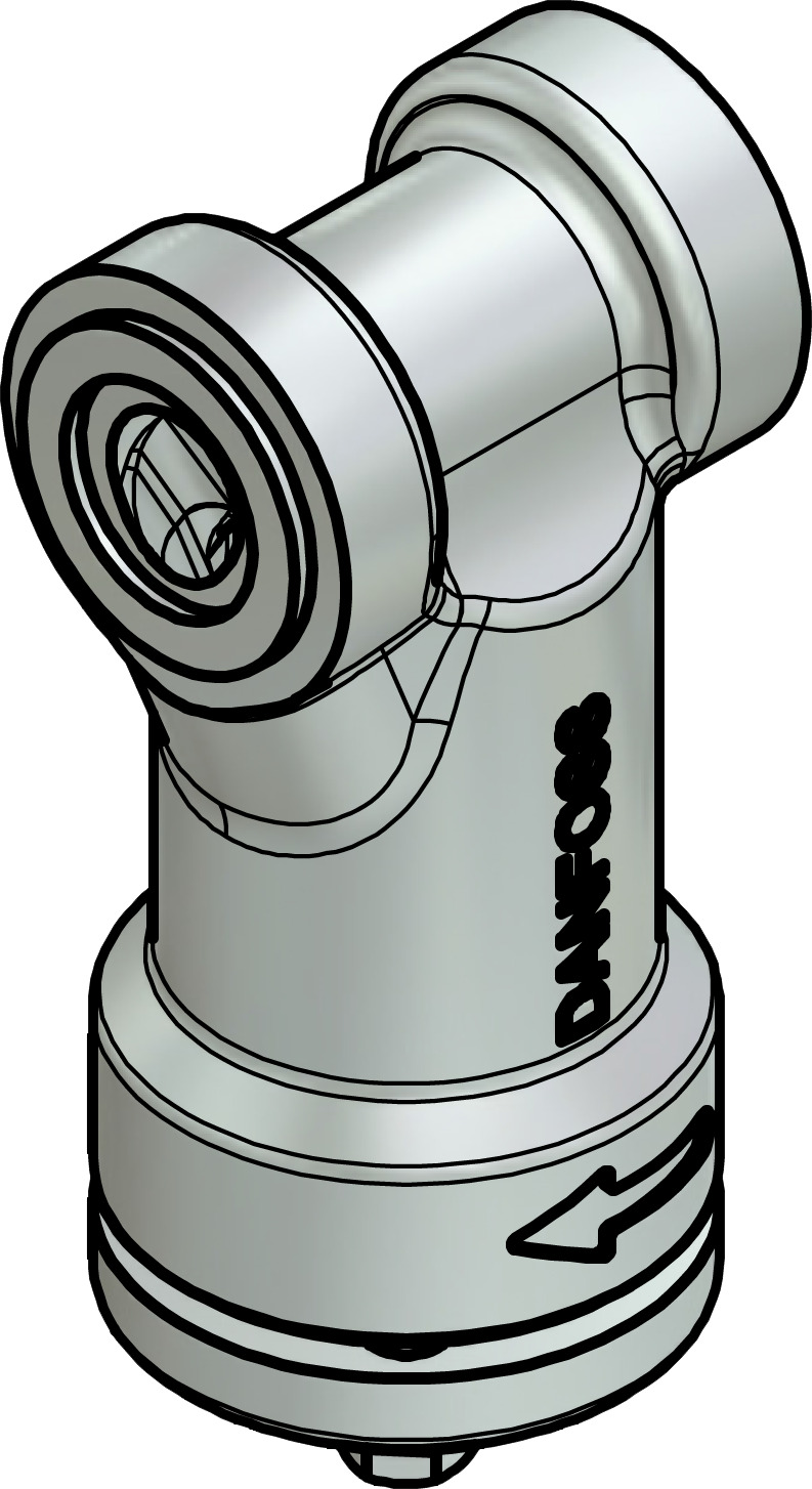 Danfoss FA — сетчатый фильтр с фланцевым присоединением FA 15 Фильтр 006-0052  - Вид №3