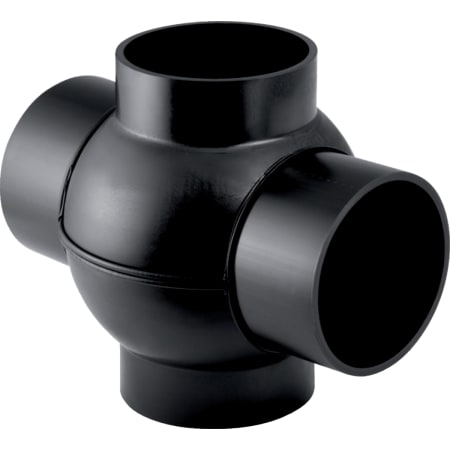 367.275.16.1 Крестовина шаровая Geberit PE 88,5°, соединения 180° смещенные Geberit 