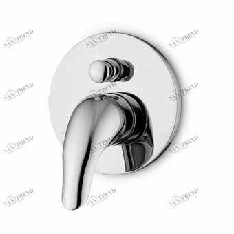 Z27112 - R99653 Смеситель для ванны и душа, однорычажный, с переключателем. Zucchetti Elfo 