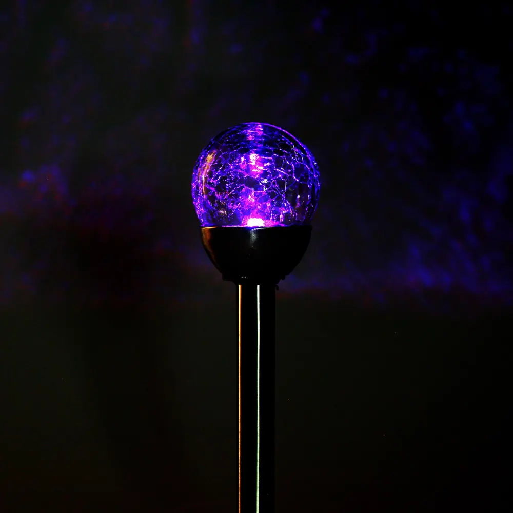 Фонарик садовый на солнечной батарее Smartbuy на солнечных батареях 6 см цвет нержавеющая сталь STLM-2014363 - Вид №3