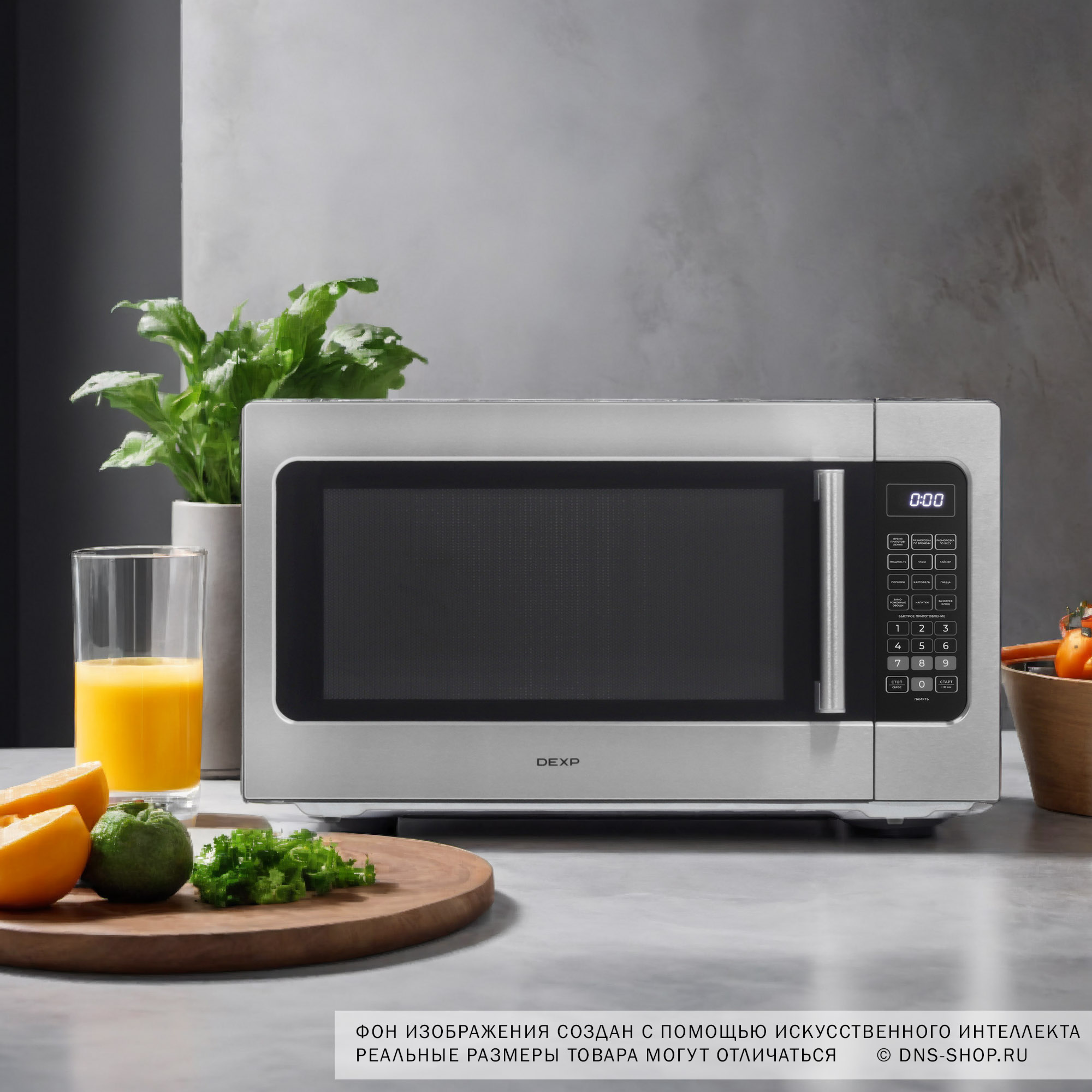 9115177 Микроволновая печь DEXP EXL-100 черный STDN-0060794 - Вид №9