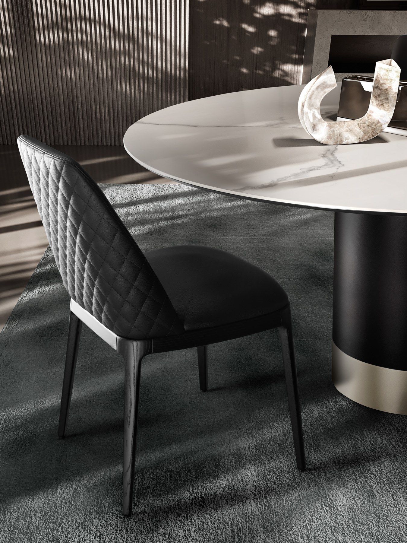 Кожаный мягкий стул EFORMA Max ARCH-00117768 - Вид №4