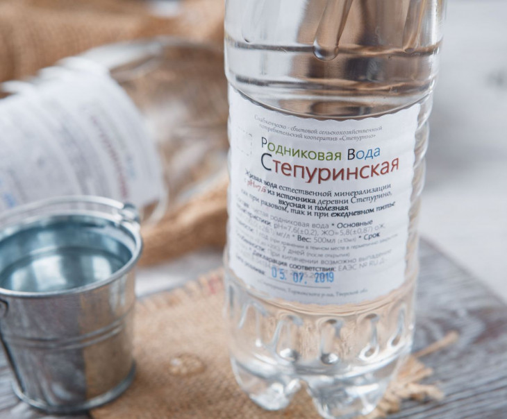 6725 Родниковая вода "Степуринская" 500 мл. Вкусляндия  - Вид №1